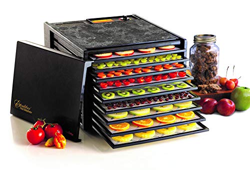 Excalibur 3900B 9-Tray Electric Food Dehydrator with Adjustable Thermostat Accurate Temperature Control Faster and Efficient