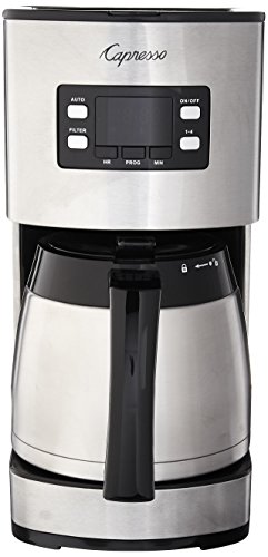 Capresso 435.05 10 Cup Thermal Coffee Maker ST300, Stainless Steel