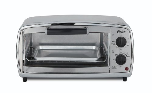 Oster Toaster Oven, 4 Slice, Stainless Steel (TSSTTVVGS1)