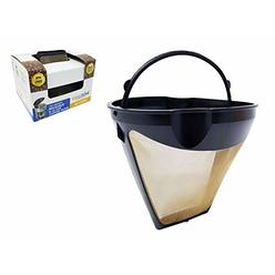 gOLDTONE Permanent #4 cone Style coffee Filter Replacement for BRAUN UgSF4-3096794 and BRAUN 8-12 cup coffee Makers
