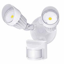 JJC LED Security Lights Motion Sensor Flood Light Outdoor,20W(120W Equiv.)2000LM,IP65 Waterproof,5000K Daylight White DLC &