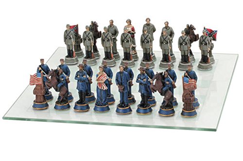 CHH Civil War Themed Chess Piece Set