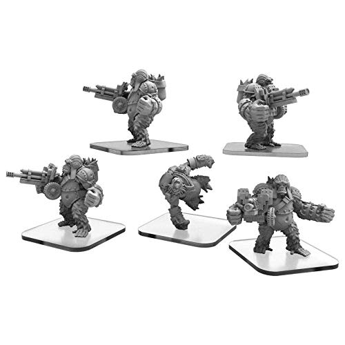 Monsterpocalypse: Empire of The Apes Ape Gunners & Ape Infiltrator Units (White Metal)