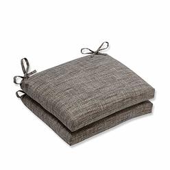 Pillow Perfect Outdoor/Indoor Remi Patina Squared Corners Seat Cushion (Set of 2), 18.5 in. L X 16 in. W X 3 in. D