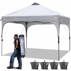 ABCCANOPY Canopy Tent 10x10 Pop Up Canopy Instant Tents Outdoor Canopies Popup Beach Canopy Shade Canopy Tent with Wheeled