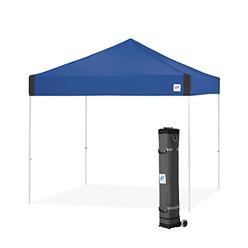 E-Z UP PR3WH10RB Shelter 10', Cathedral Ceiling for Increased Headroom | Portable Instant Canopy Popup Tent, Royal
