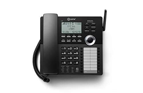 Ooma Office DP1-O Desk Phone - Place it almost anywhere and wirelessly connect the phone to the Ooma Office Base Station.