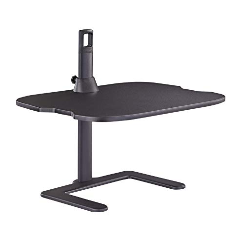 Safco Stance Height-Adjustable Laptop Stand, Black