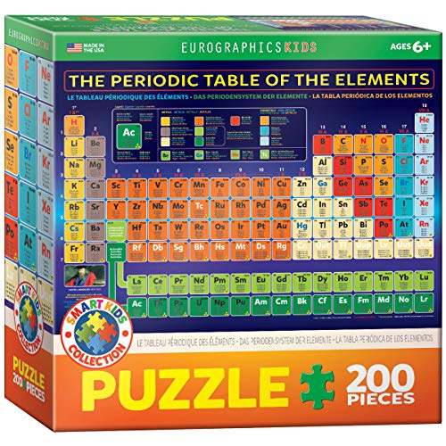 EuroPuzzles EuroGraphics Periodic Table of Elements Jigsaw Puzzle (200-Piece)