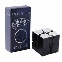 SMALL FISH Infinity Cube Fidget Toy, Sensory Tool EDC Fidgeting Game for Kids and Adults, Cool Mini Gadget Best for Stress and Anxiety Reli