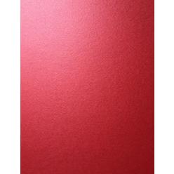 Cardstock Warehouse Paper Company Jupiter RED Stardream Metallic Cardstock Paper - 8.5 X 11 inch - 105 lb. / 284 GSM Cover - 25 Sheets from Cardstock Warehouse