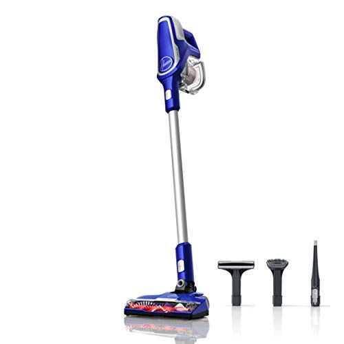 Hoover Impulse Cordless Stick Vacuum Cleaner with Swivel Steering, BH53020, Blue