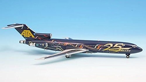Flight Miniatures ATA 25th Annv Boeing 727-200 Airplane Miniature Model Diecast 1:200 Part# A012-IF722018
