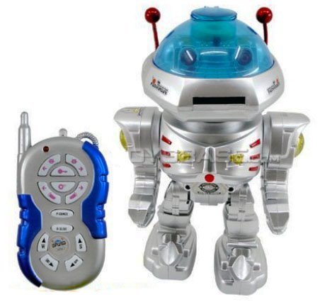 PowerTRC Radio Remote Controlled RC Dancing Robot w/ R/C Missile Disc Launcher by PowerTRC