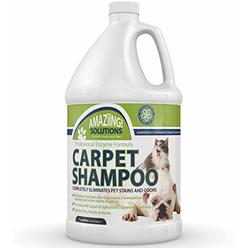 amaziing solutions pet carpet shampoo - carpet cleaner solution for carpet cleaner machine, urine smell & stain remover, pet 