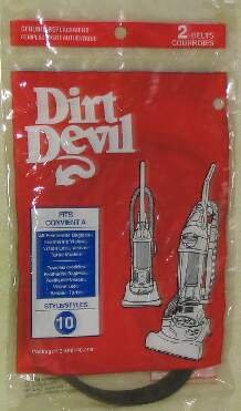 Dirt Devil 1-860140-600 Vacuum Beater Bar Belt Genuine Original Equipment Manufacturer (OEM) Part