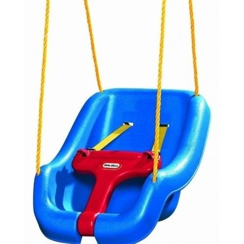 Little Tikes Baby Boy Outdoor Swing Portable Hanging Toddler Rocker Blue New Toddler Swing