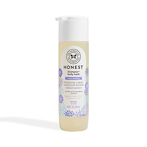 The Honest Company Truly Calming Lavender Shampoo + Body Wash | Tear Free Baby Shampoo + Body Wash | Naturally Derived