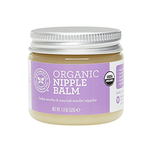 The Honest Company Organic Nipple Balm | USDA Certified Organic | Hypoallergenic | Paraben Free | Shea Butter & Tamanu Oils |