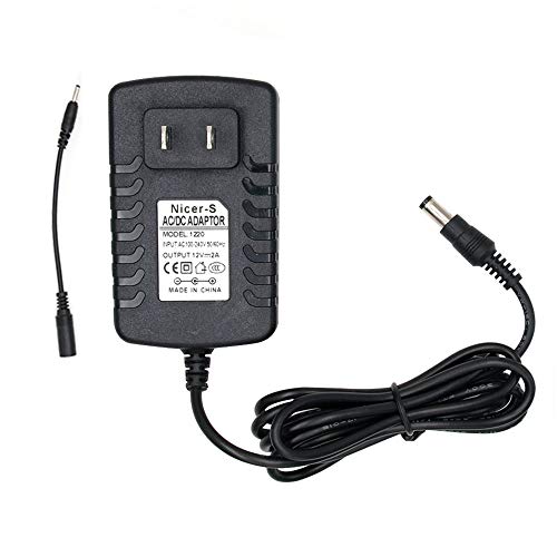 Nicer-S 12V AC/DC Adapter For Spectra S1, S2, SPS100, SPS200, Spectra 9 Plus, M1 Breast Pump, Baby Breast Pump Double