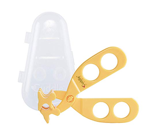 Cuddle Baby Portable Food Scissor Cutter Masher Chopper, Home and Kitchen  Food Slicer Shears (Comes with Travel Storage Case)