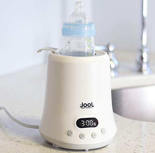 Jool Baby Products Baby Bottle Warmer - Quick Heating & Keep Warm Mode, Digital Display, Time Chart on Warmer, Heats Milk, Breast Milk, Formula,