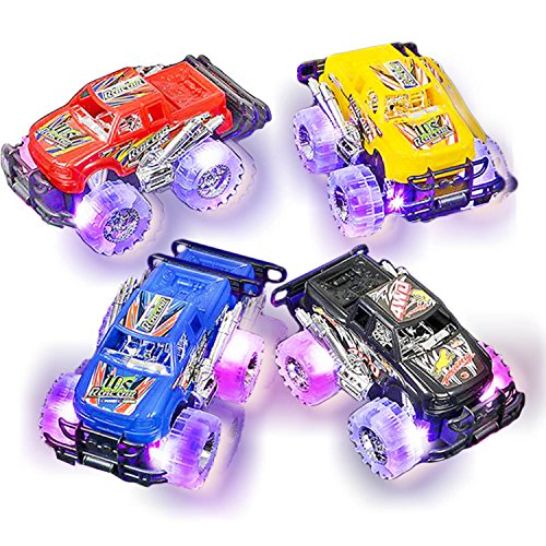 artcreativity Light Up Monster Truck Set for Boys and Girls by ArtCreativity - Set Includes 2, 6 Inch Monster Trucks with Beautiful