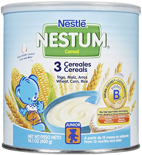 Nestum Toddler Cereal - 3 Cereals - 14.1 oz