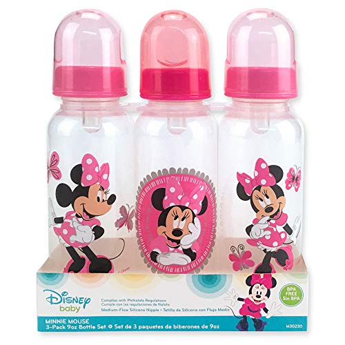 Disney Minnie Mouse Three Pack Deluxe Bottle Set
