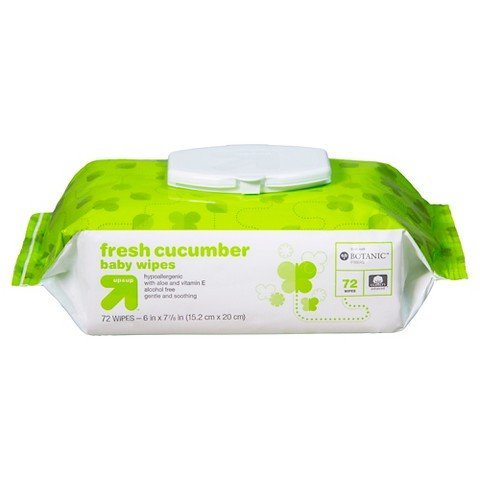 up & upTM Cucumber Baby Wipes, 72 Count
