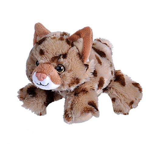 Wild Republic Bobcat Plush, Stuffed Animal, Plush Toy, Gifts for Kids, Hug'EMS 7 inches