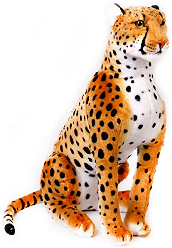 VIAHART Cecil The Cheetah 25 Inch Tall Big Stuffed Animal Plush