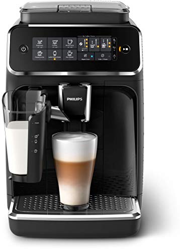 Philips Kitchen Appliances Philips 3200 Series Fully Automatic Espresso Machine w/ LatteGo, Black