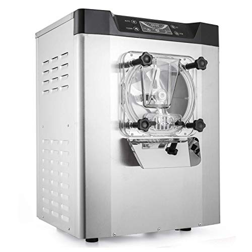 VEVOR Commercial Ice Cream Machine 1400W 20L/5.3Gal Per Hour Hard Serve Yogurt Maker with LED Display Perfect for Restaurants