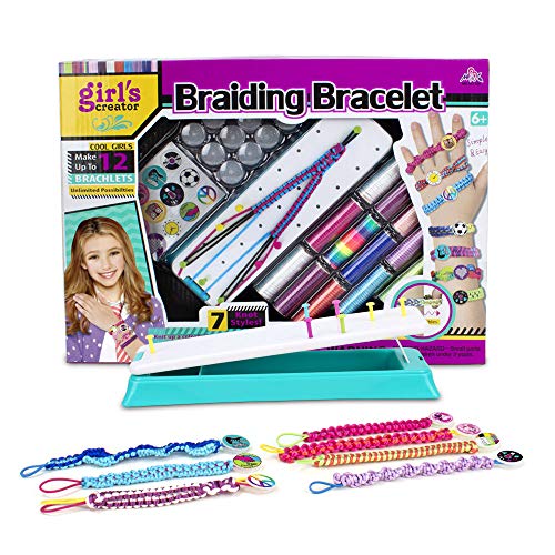Gili Friendship Bracelet Kit, Arts and Crafts Maker Toy for Girls Christmas Birthday Gifts Ages 6yr-12yr, Best Bracelet