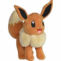 Pokemon Pokmon 8" Eevee Plush Stuffed Animal Toy - Officially Licensed - Great Gift for Kids