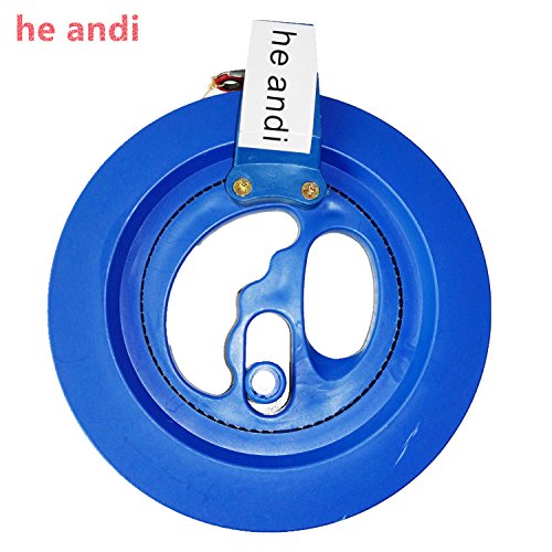 he andi 6.3 inch Professional Outdoor Kite Line Winder Winding Reel Grip Wheel with flying Line String Flying ï¼ˆBlueï¼‰
