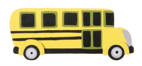 Darice Painted Wood Shape: School Bus, 2 x 4.75 Inches, Airplane