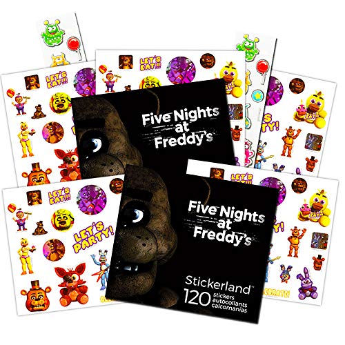 Five Nights at Freddy's Party Supplies Stickers Set ~ Over 240 Stickers  with Bonus Monster Stickers