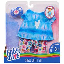 Baby Alive Single Outfit Set - Tie Dye Tee, Multicolor