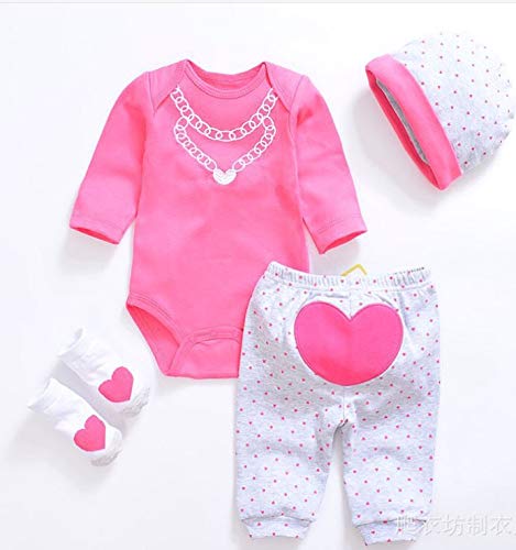 HUADOLL Reborn Baby Dolls Clothes Baby Girl Doll Clothing Outfit for 20"- 22" Girl Doll