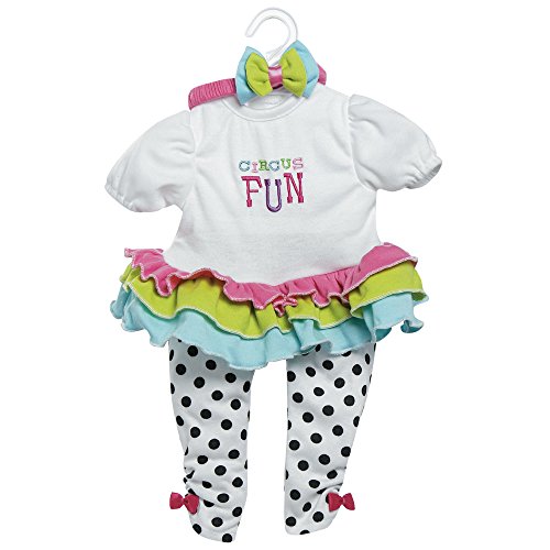 Adora Dolls Adora Toddler Time Baby Circus Fun 20" Play Doll Outfit
