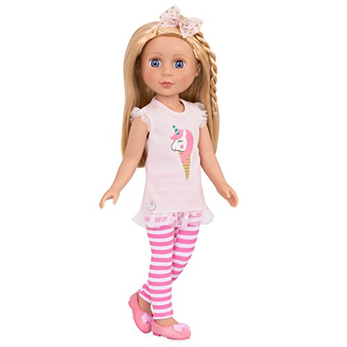 Glitter Girls Doll by Battat - Lacy 14" Poseable Fashion Doll - Dolls for Girls Age 3 and Up