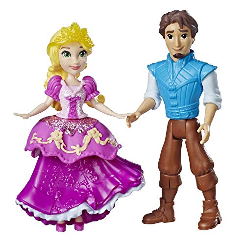 Disney Princess Rapunzel & Eugene Fitzherbert, 2 Dolls, Royal Clips Fashion, One-Clip Skirt