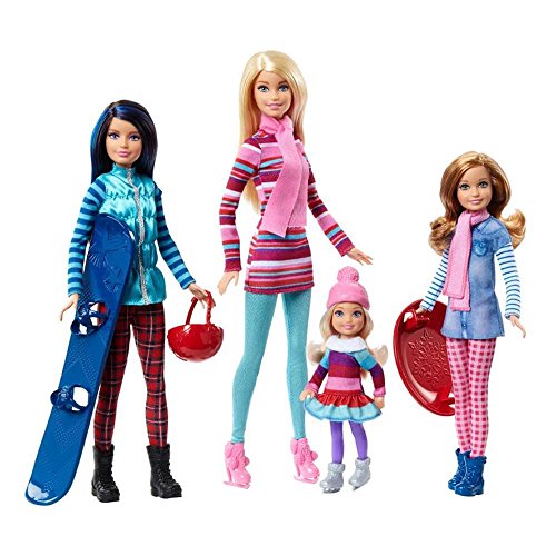 Mattel Barbie Sisters Winter Getaway Fashion Dolls