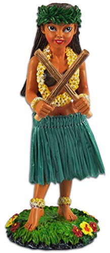 KC Hawaii Poili Pilialoha Hula Girl Dashboard Doll