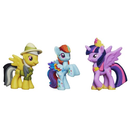 My Little Pony, Daring Pony Story Set [Daring Do Dazzle, Princess Twilight Sparkle, and Rainbowfied Rainbow Dash]