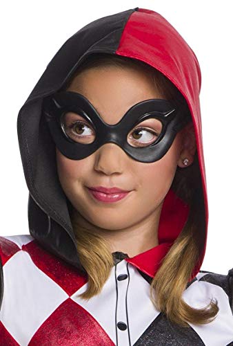 Rubie's DC Super Hero Girls Harley Quinn Child's Eye Mask, Lasso, One Size