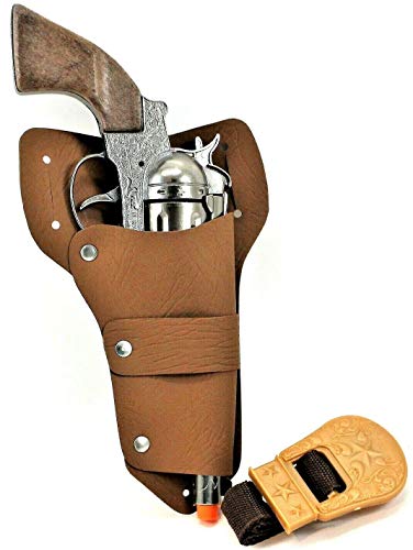 parris Big Tex Cowboy Collection Cap Pistol and Holster Set for Cosplay