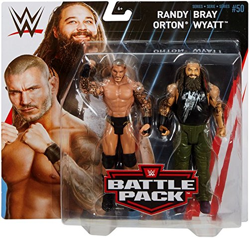 Ringside Randy Orton & Bray Wyatt - WWE Battle Packs 50 Mattel Toy Wrestling Action Figure 2-Pack